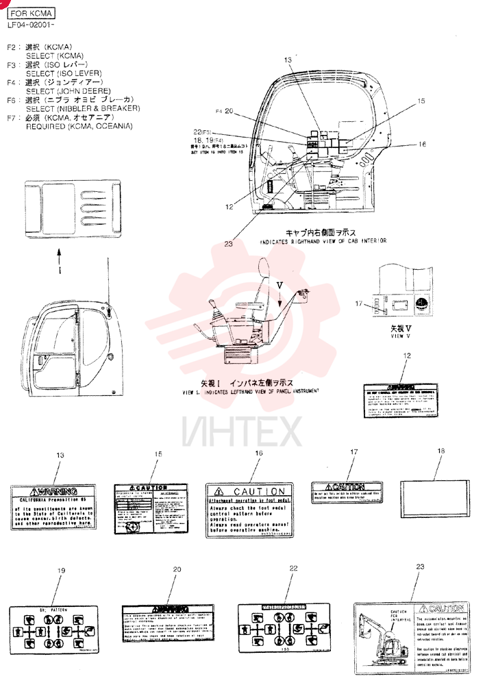 LABEL YB22T00012F2