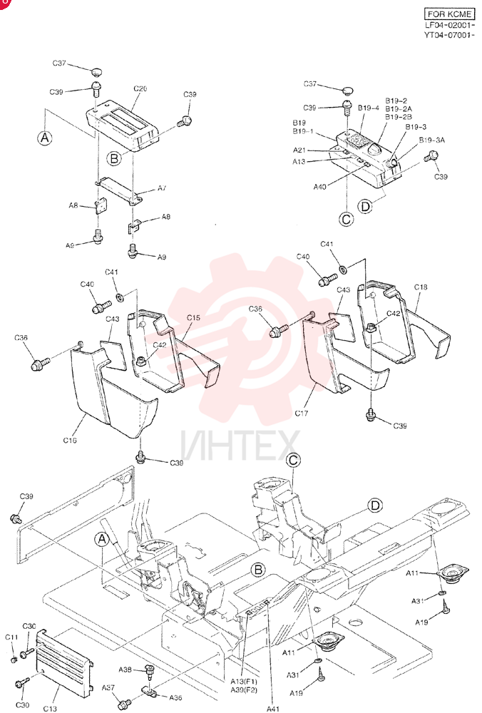 PANEL ASSY, INSTRUMENT (STD) YT17M00012F1 (2)
