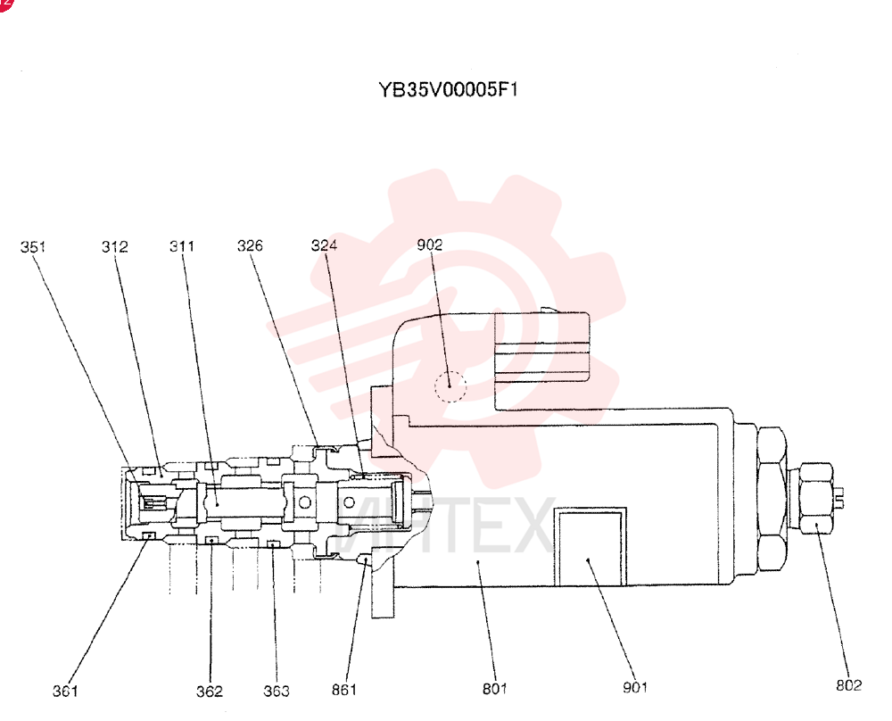 SOLENOID VALVE YB35V00005F1