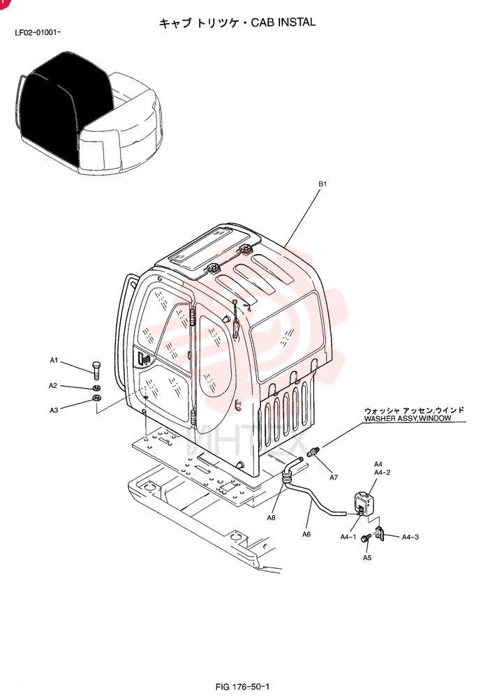 CAB INSTAL YT02C00002F1