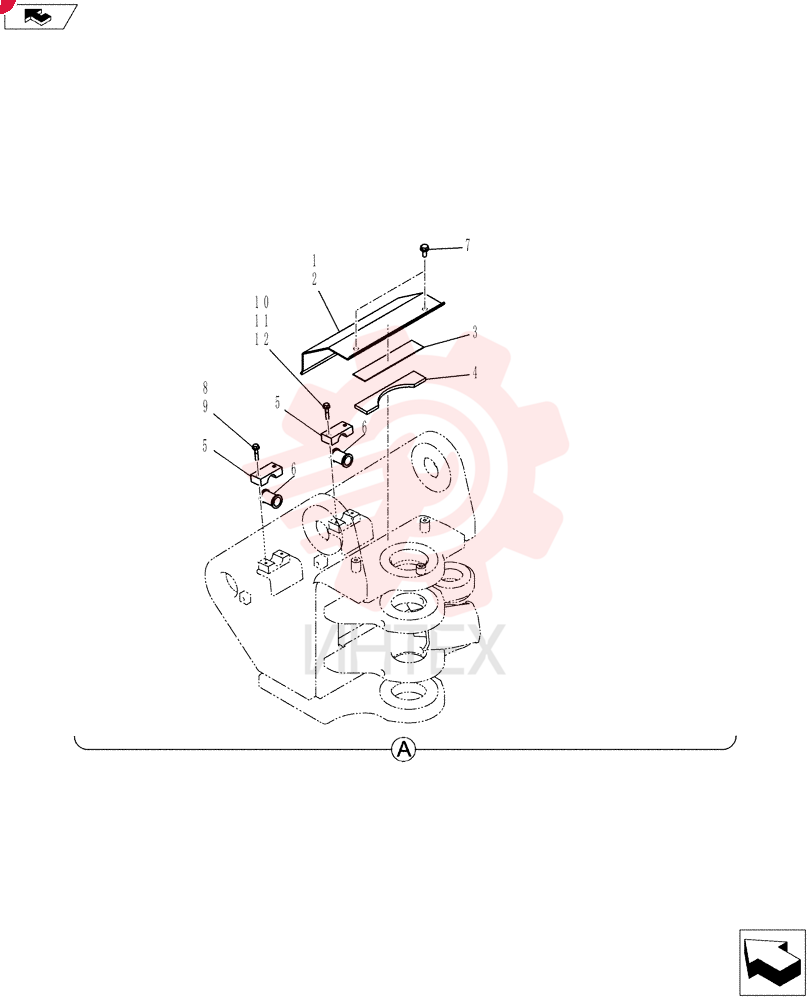BRACKET, SUPPORTING LF02B00019F1