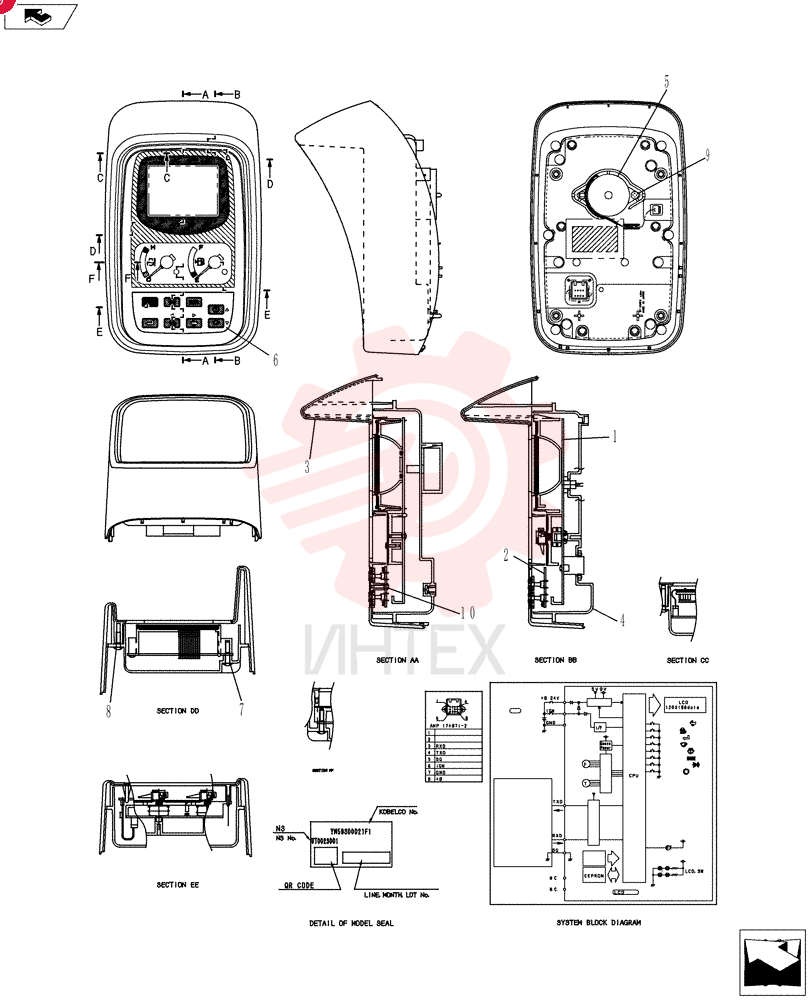 CONTROL MONITOR YN59S00021S001