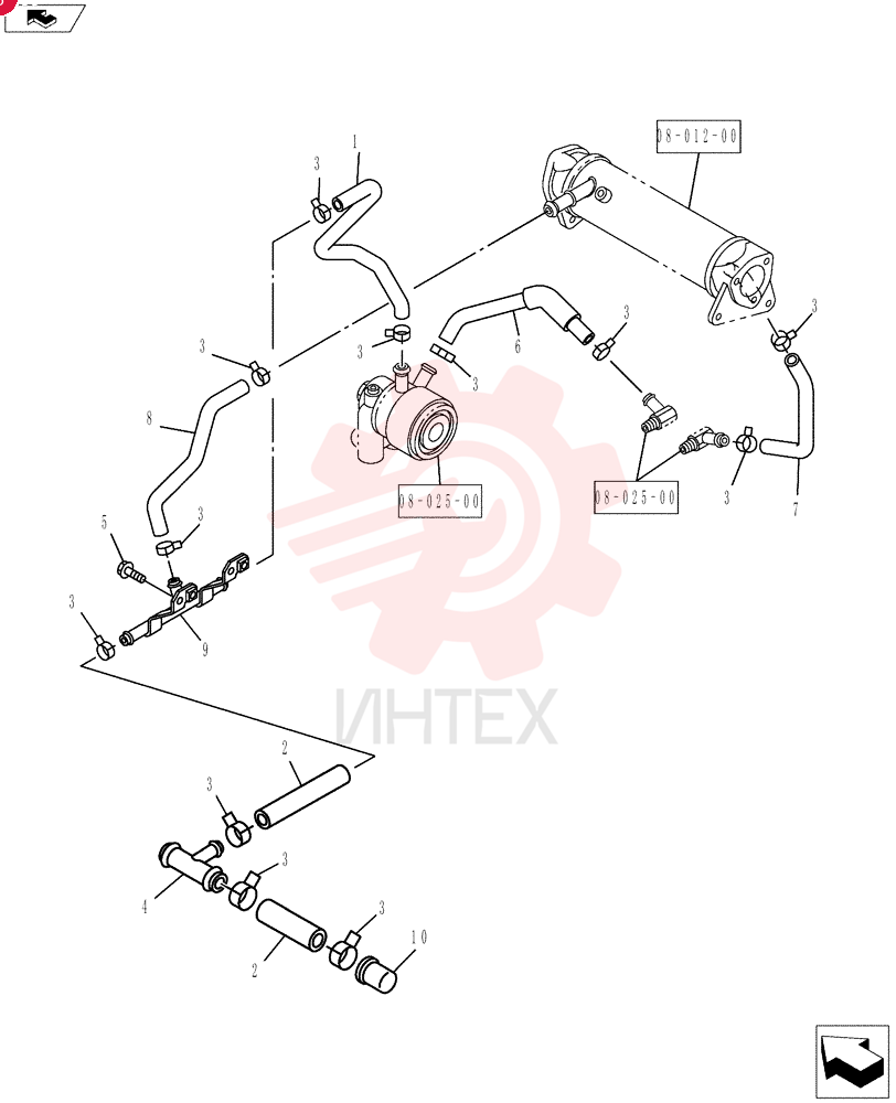 FLEXIBLE HOSE VI8980306230