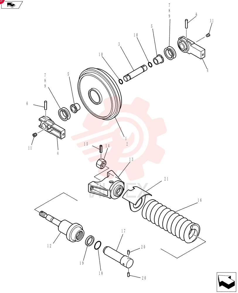 IDLER YT52D00002F1