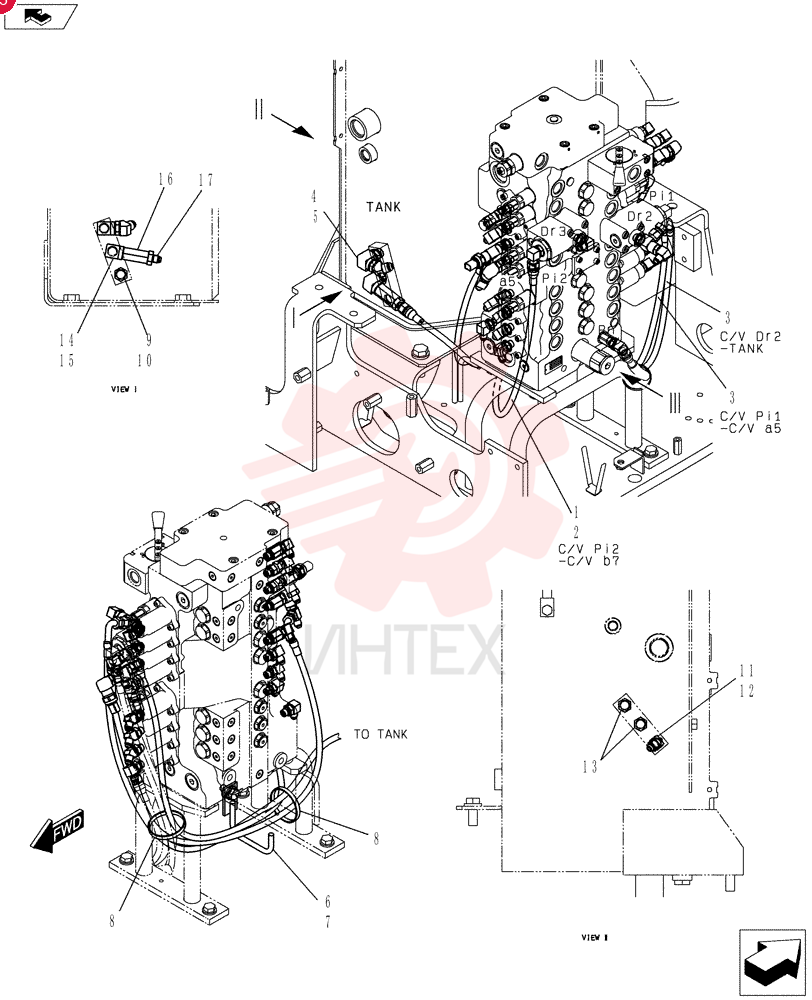 Main, Nibbler & Breaker + Dozer LF06H00023F1