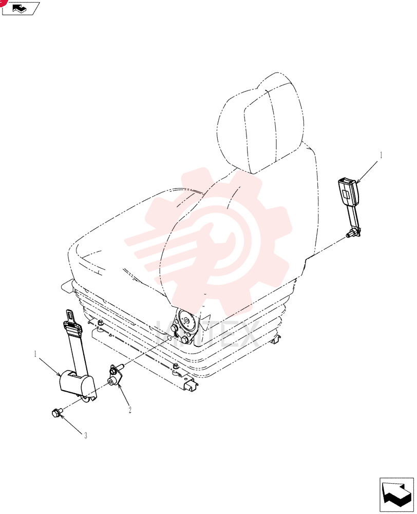 Seat YN25M00080F1