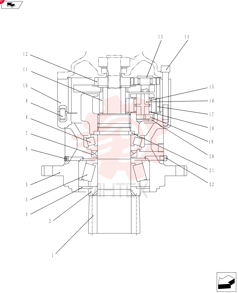 SHAFT YR32W00002S001