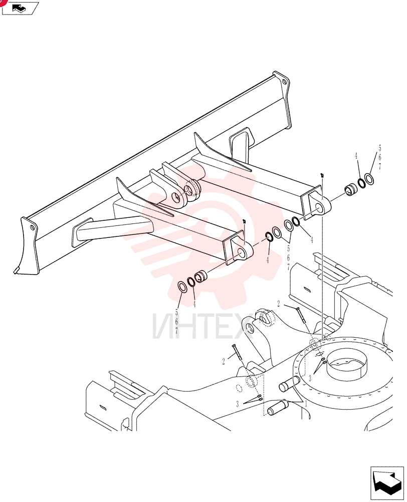 Схема (SK80CS-2) - CENTER SWING EXCAVATOR ASN LF06-04501 (7/02-9/08) YT51B00059F1