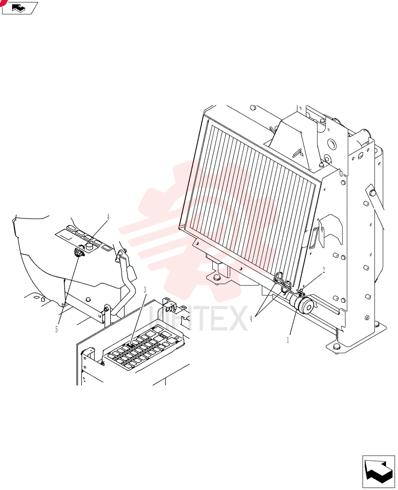 Схема (SK80CS-2) - CENTER SWING EXCAVATOR ASN LF06-04501 (7/02-9/08) YT53E00004F2