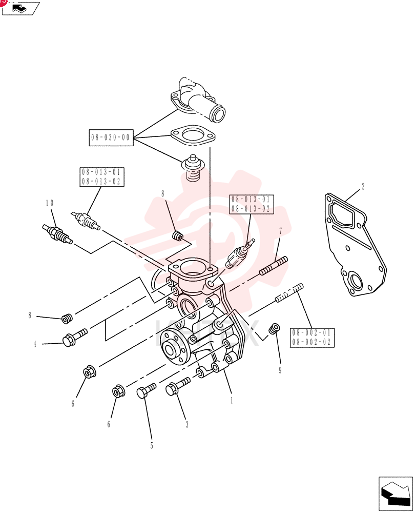 WATER PUMP VI8980489381