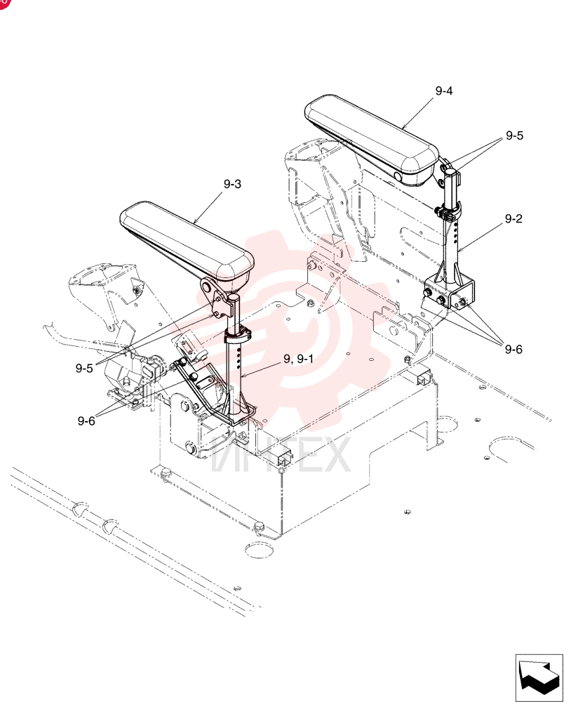 ARMREST YN25M01233F1