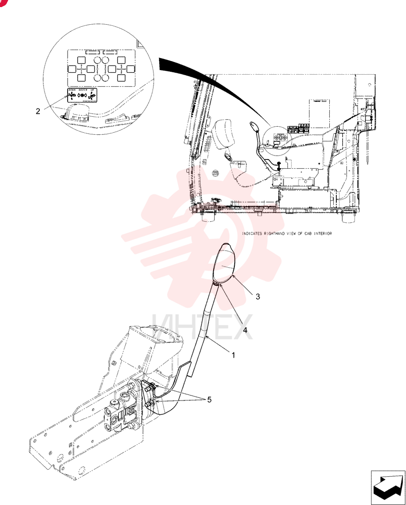 Dozer, Rops Cab YY14M00006F1