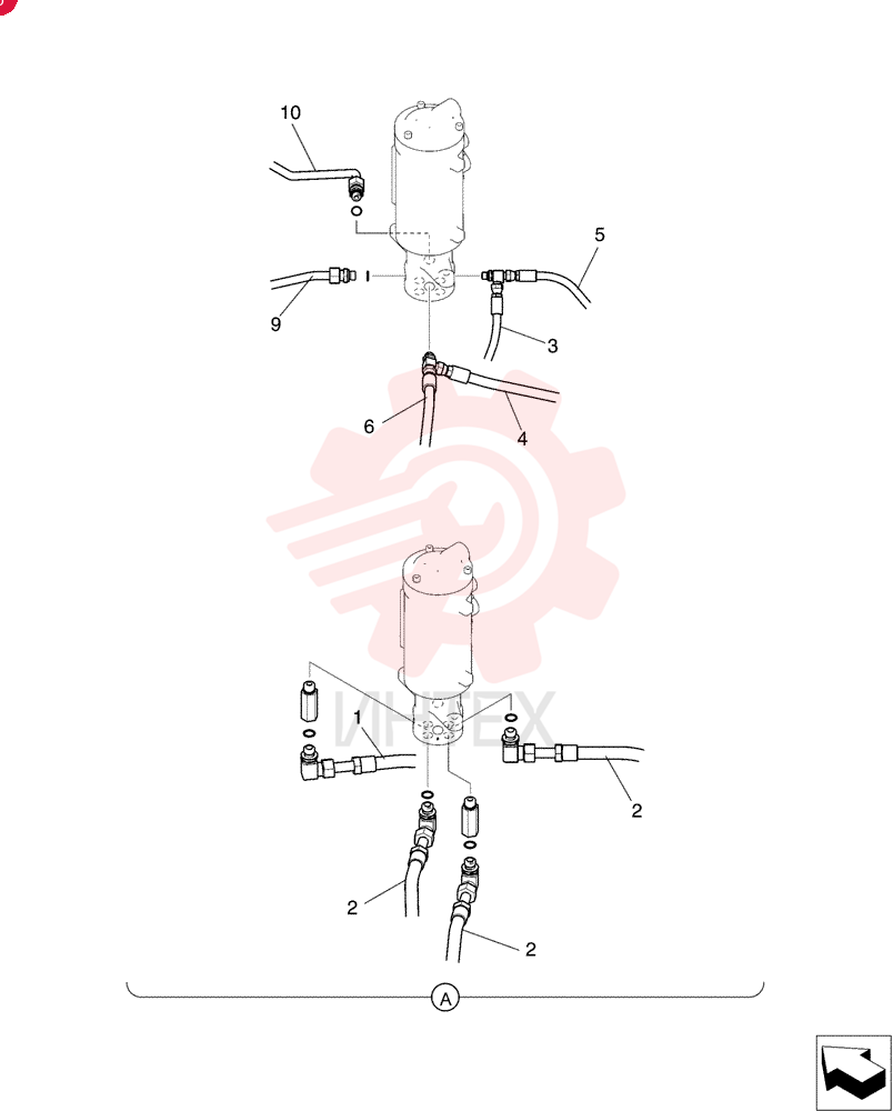 FLEXIBLE HOSE YT02H01232D1
