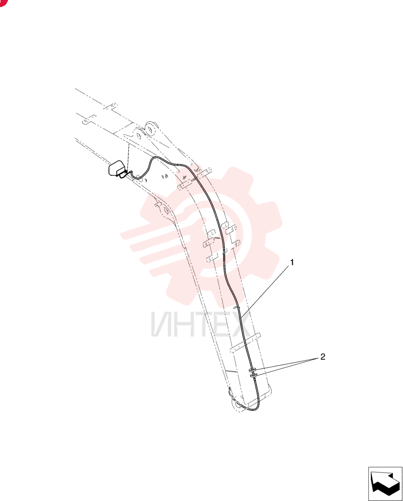 Hyd., Boom LF15E00004F1