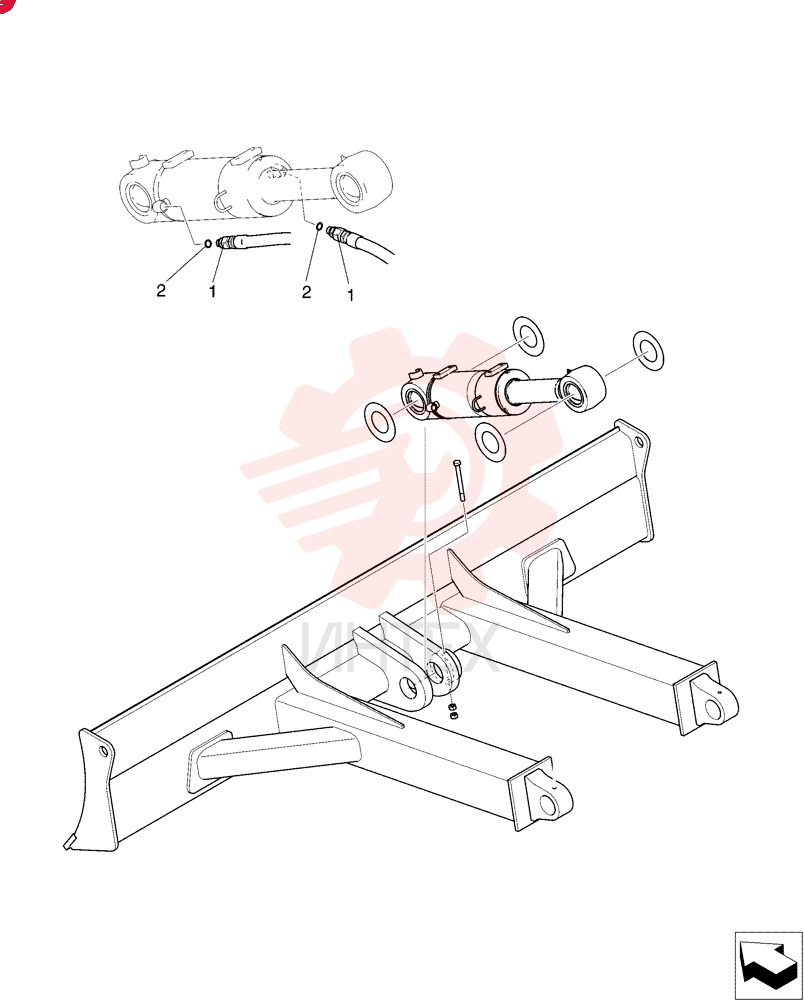 Hyd., Cylinder YT13H00006F1