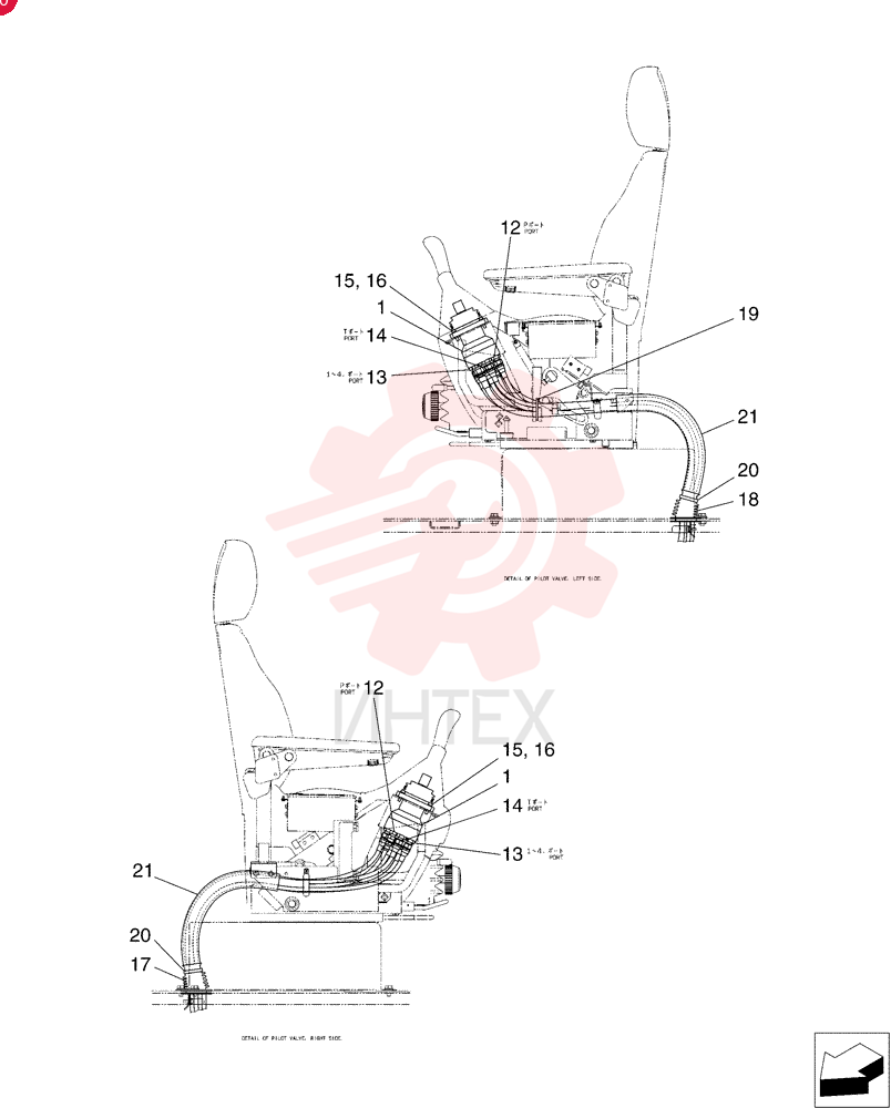 HYDRAULIC VALVE YN30V00111F1