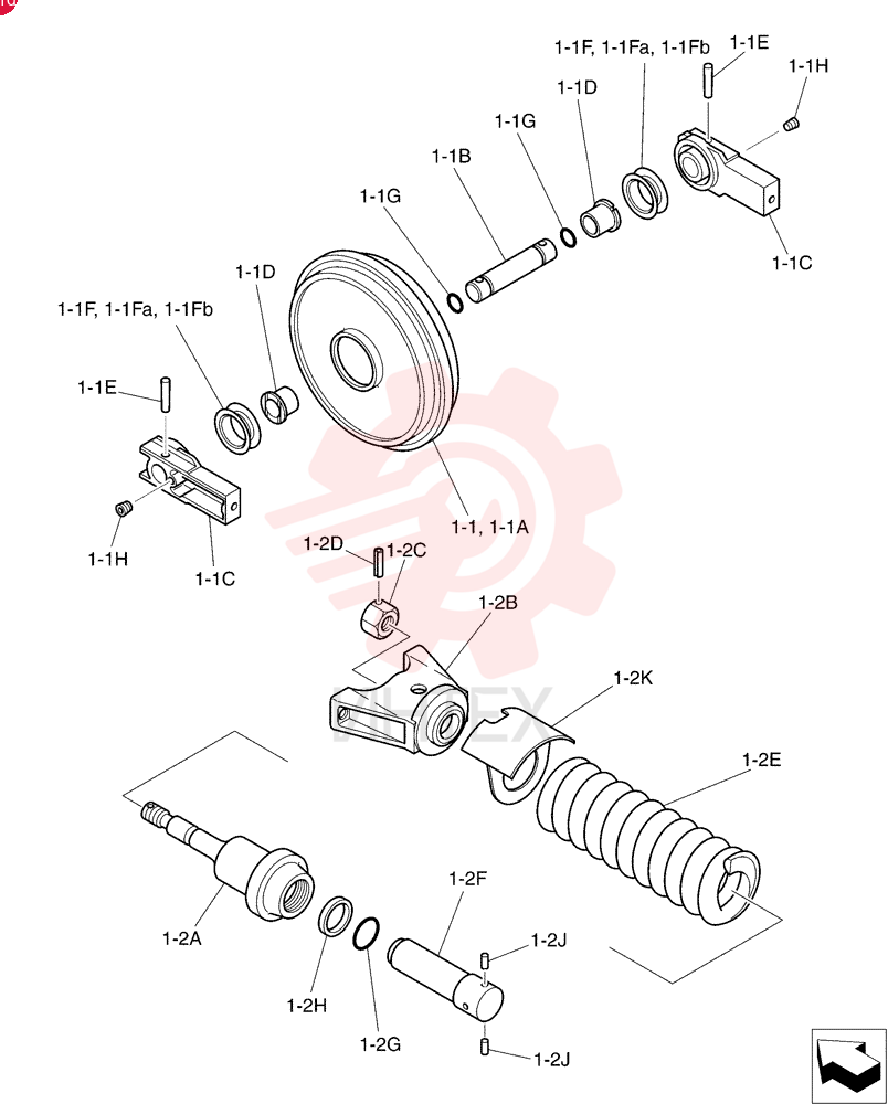 IDLER YT52D00002F1