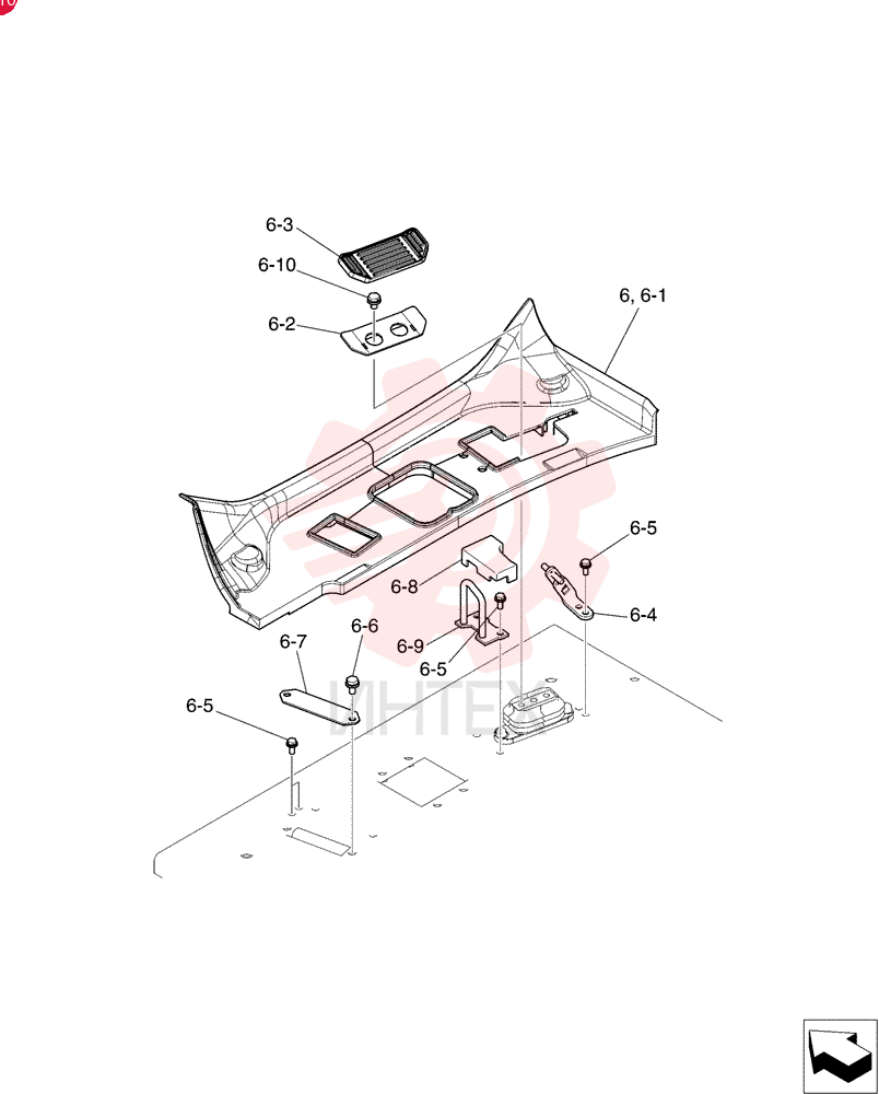 PEDAL YY55M00010F1