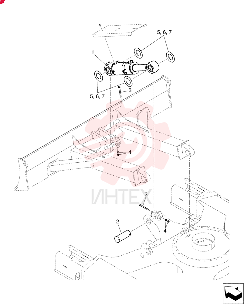 Схема (SK80CS-2) - CENTER SWING EXCAVATOR ASN LF06-04501 [NON PRODUCTION] (10/10-1/13) LF51B00041F1