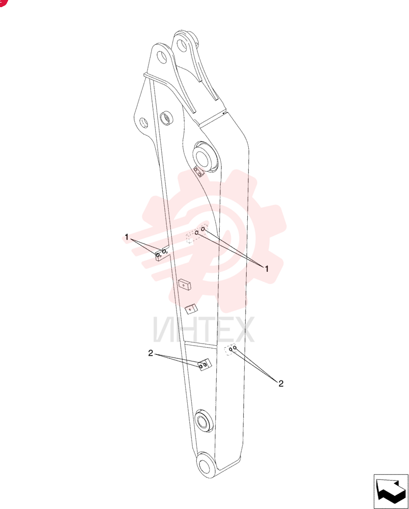 Схема (SK80CS-2) - CENTER SWING EXCAVATOR ASN LF06-04501 [NON PRODUCTION] (10/10-1/13) YT12B01316F1