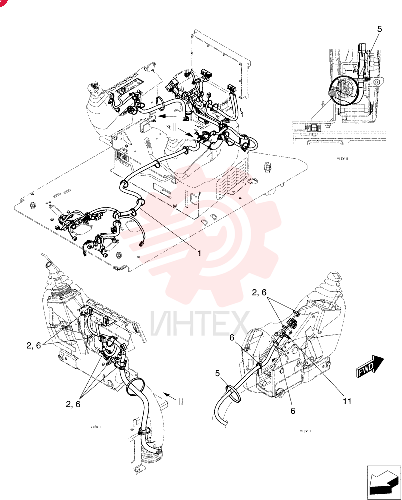 Upp, Rops Cab, Floor LF13E00040F1