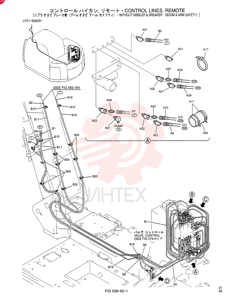 CONTROL LINES, MAIN LF06H00004F1