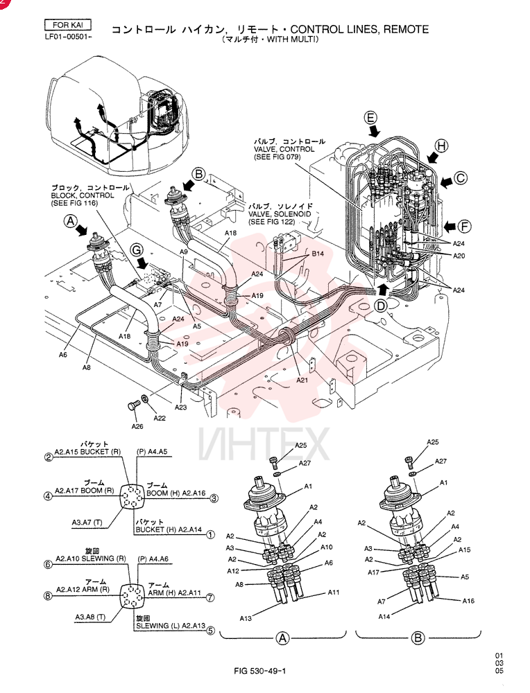 CONTROL LINES, REMOTE LF68H00004F1 (2)