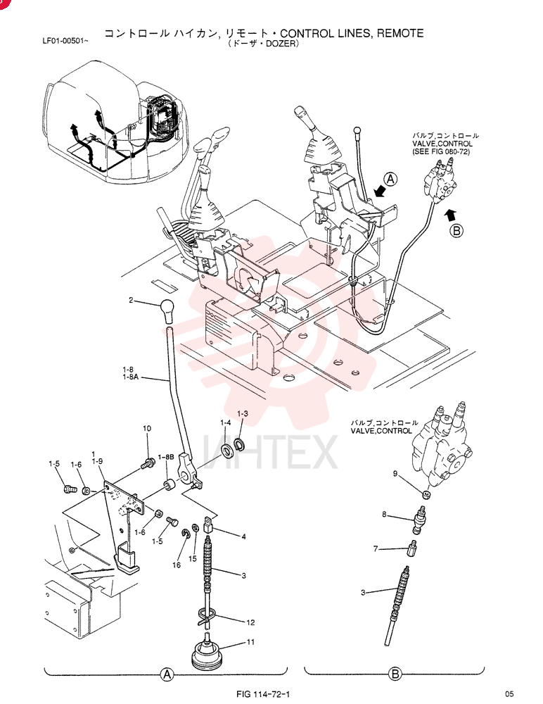CONTROL LINES, REMOTE YT68H00006F2