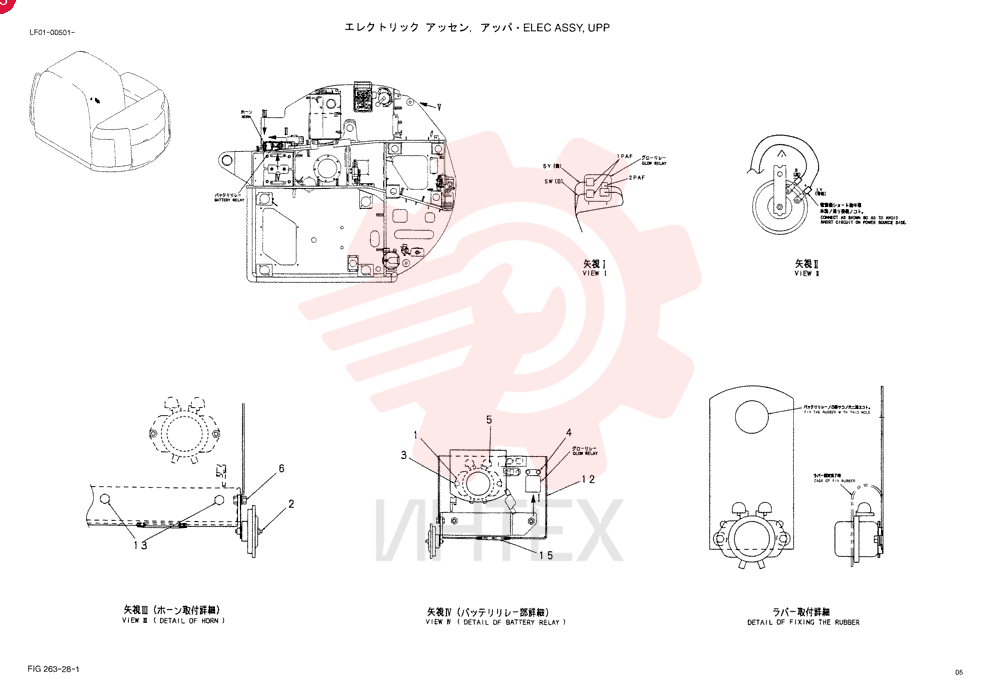ELEC ASSY, UPP LF03E00001F3