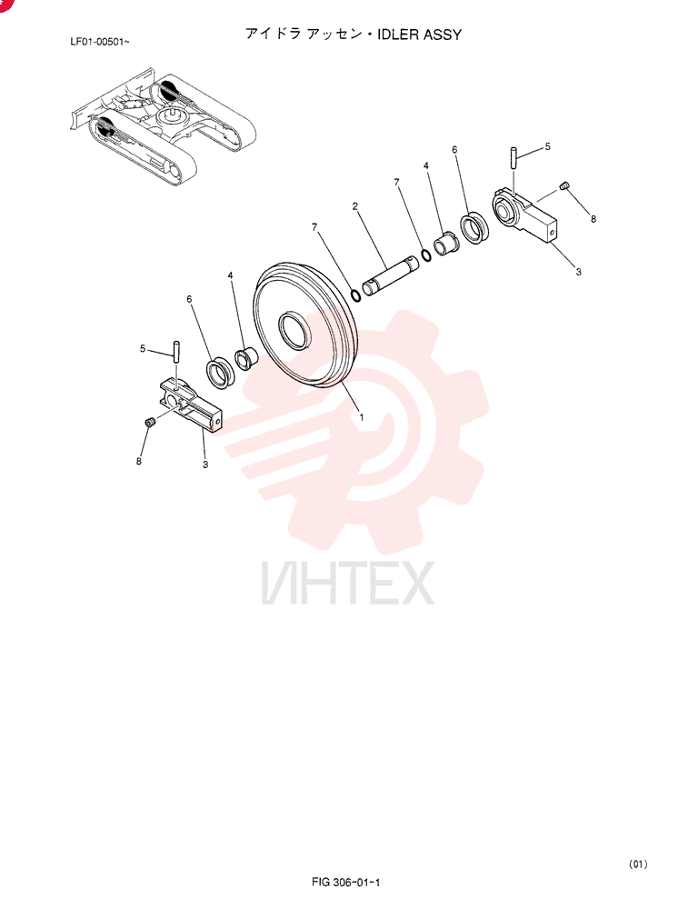 IDLER YT52D00002F1