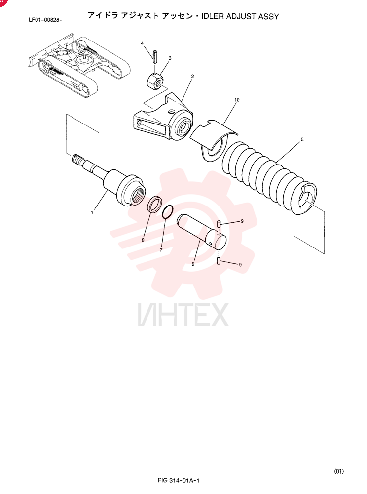 IDLER YT54D00002F1