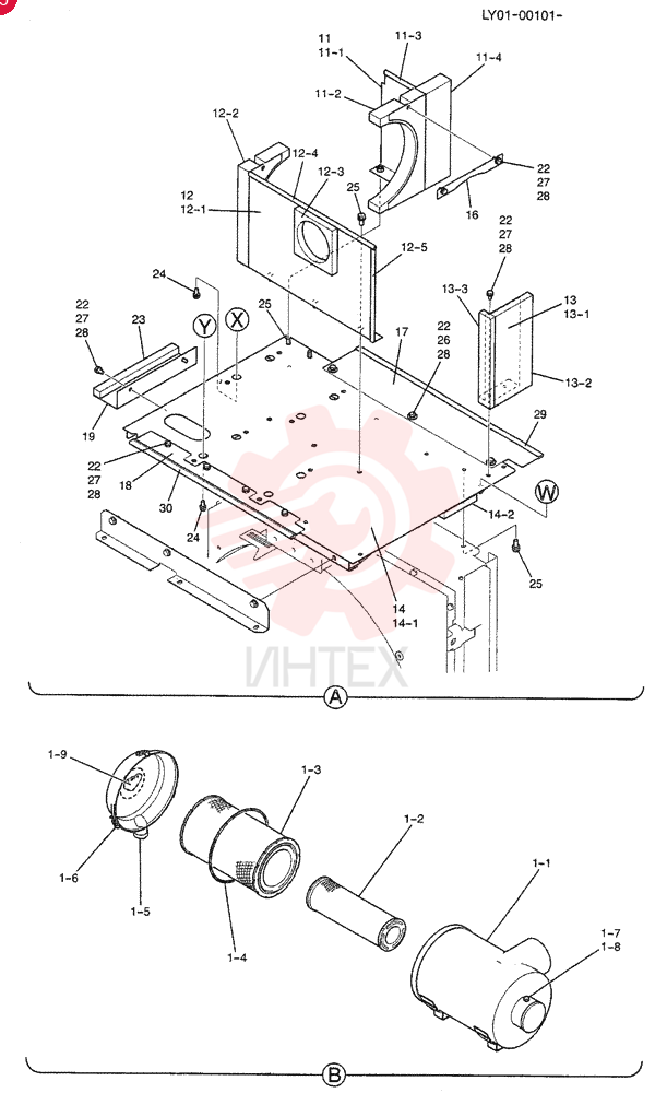 CLEANER ASSY. LV11P00002F1 (2)