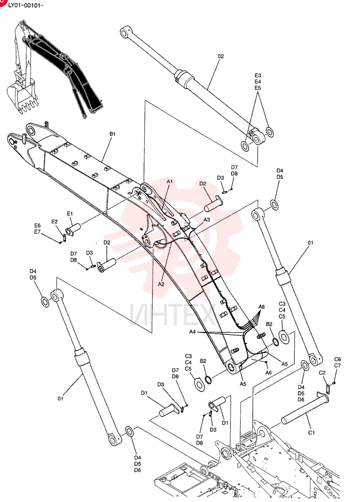 CYLINDER ASSY. LV01V00001F2