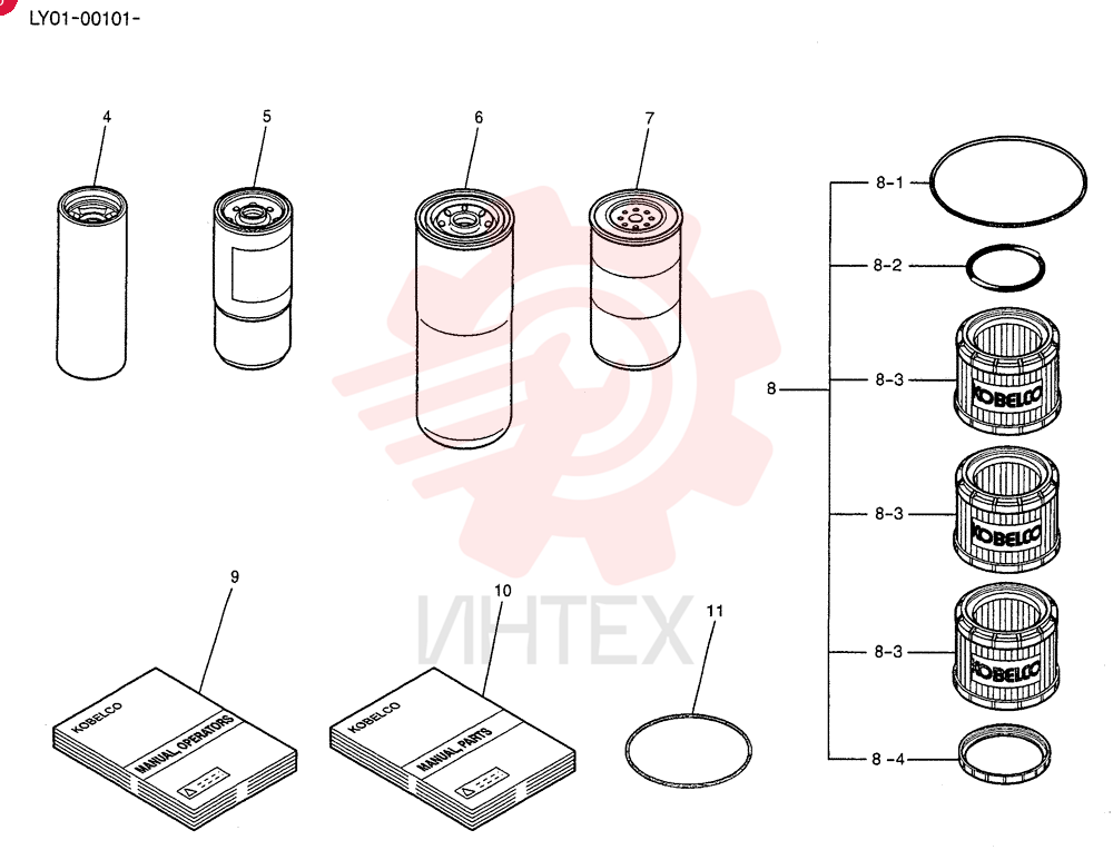 ENGINE OIL FILTER LV50V00005P1