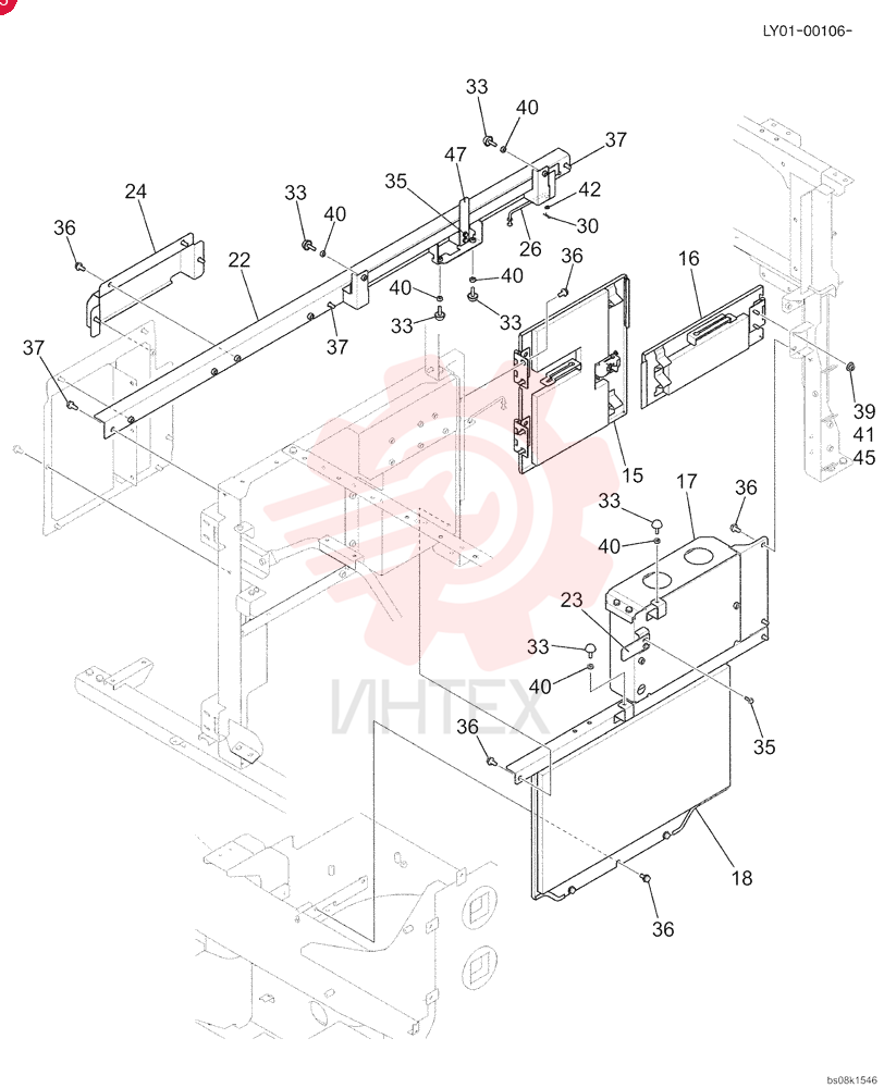 Guard Assembly, See Figure 02-55 (01) LV21C02018F1