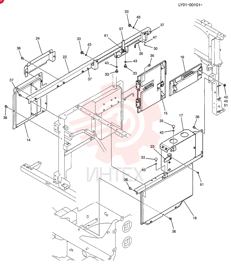 Guard Assembly, See Figure 02-55 (01) LV21C02147F1