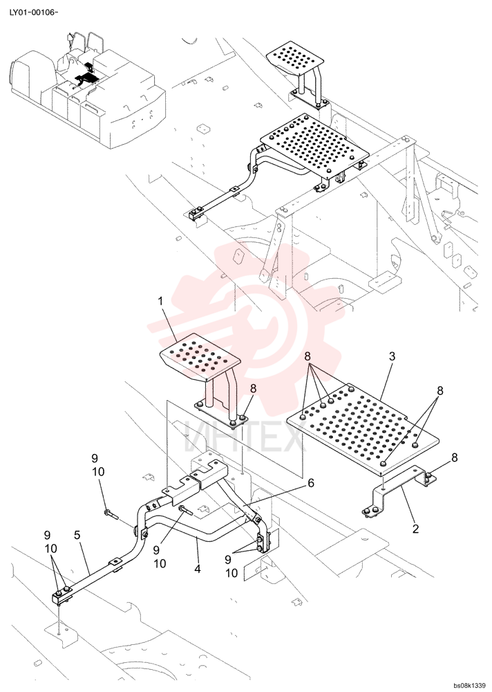 Guard Installation,  Incl 1-10
