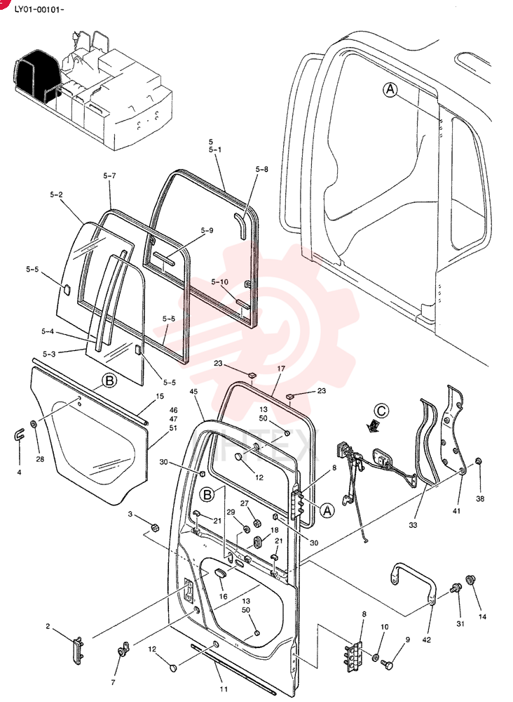 HANDLE YN51C01045P1 (2)