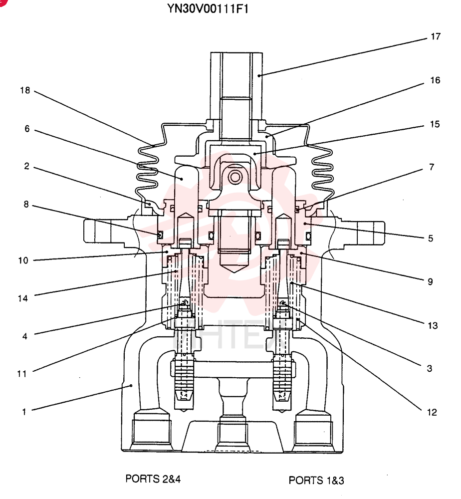 HYDRAULIC VALVE YN30V00111F1 (1)