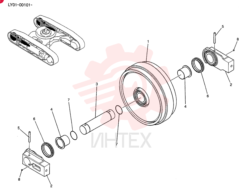 Idler LV52D00004P2