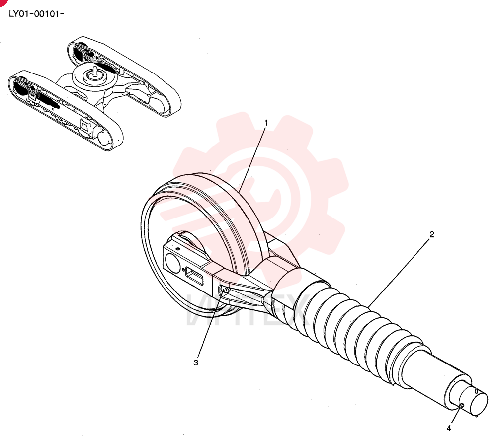 IDLER LV52D00009F1
