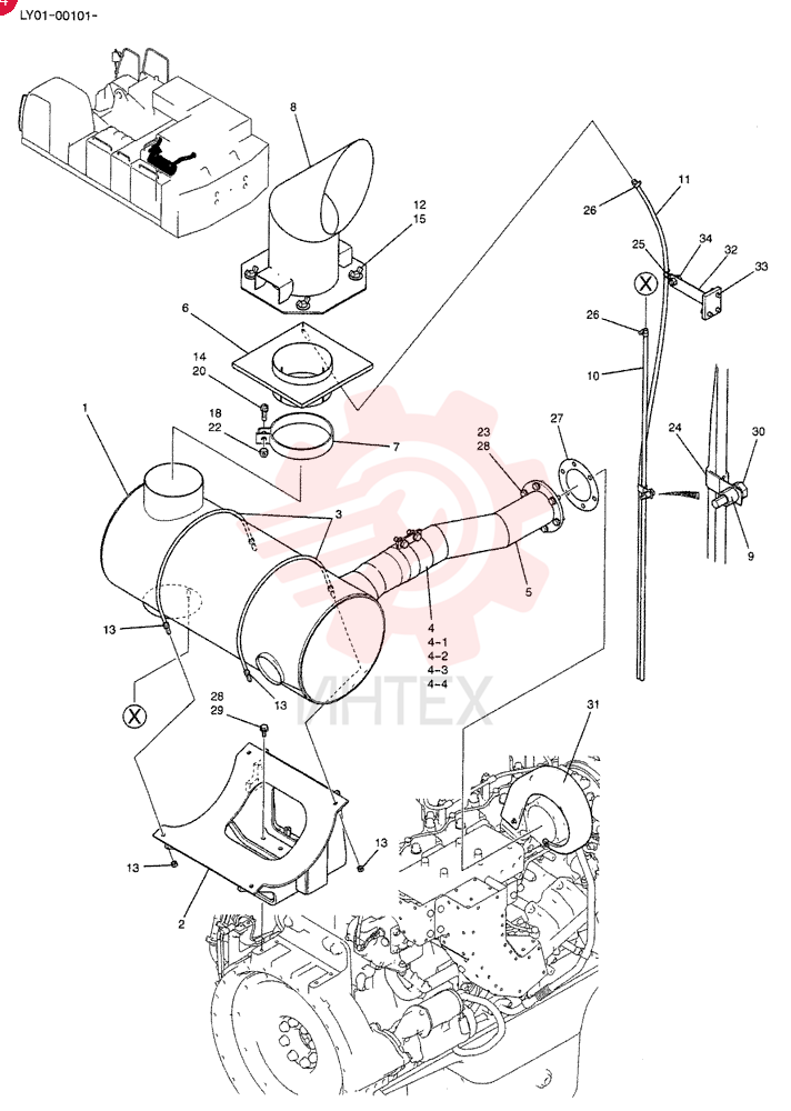 MUFFLER LV12P00005P1