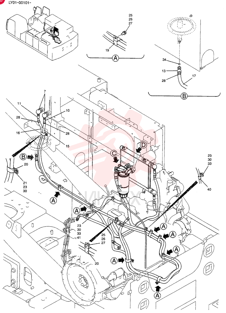 OIL COOLER LV53V00004P1 (3)