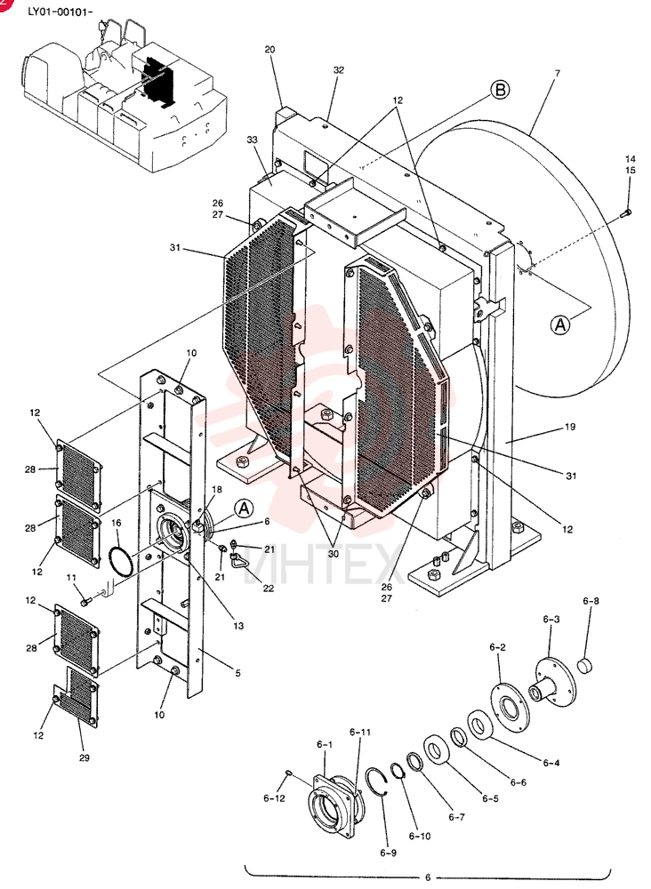 OIL COOLER LV53V00001F1 (2)