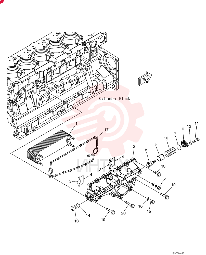 OIL COOLER VX6261612110