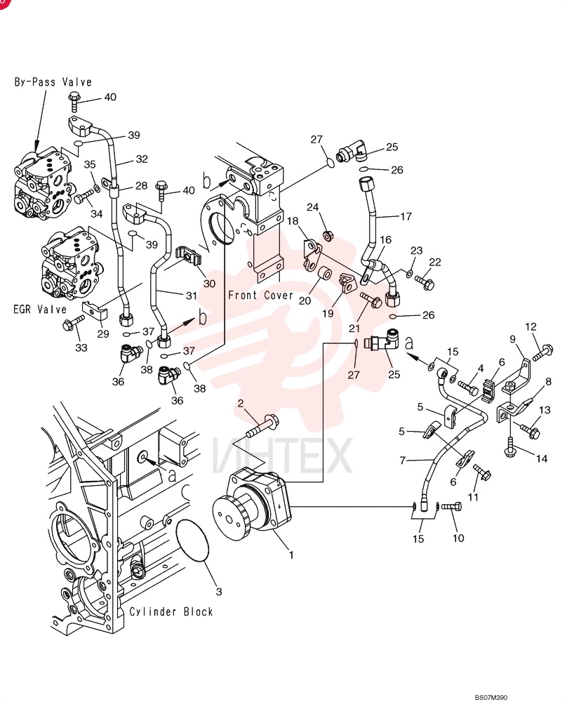 Oil Pump Assembly, No Service Components VX6261519100