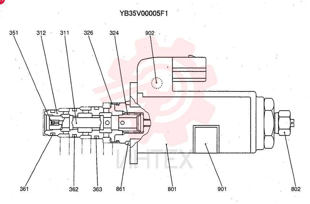 SOLENOID VALVE YB35V00005F1