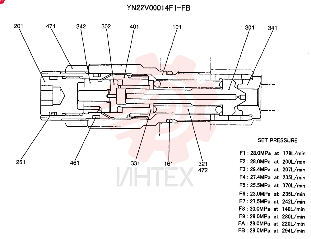 VALVE YN22V00014F1