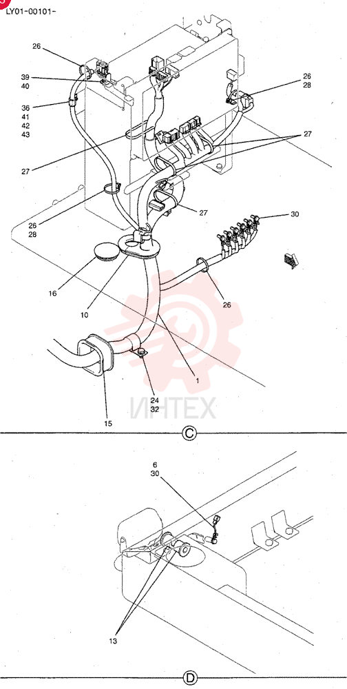 WIRE HARNESS LV13E01032P1 (1)