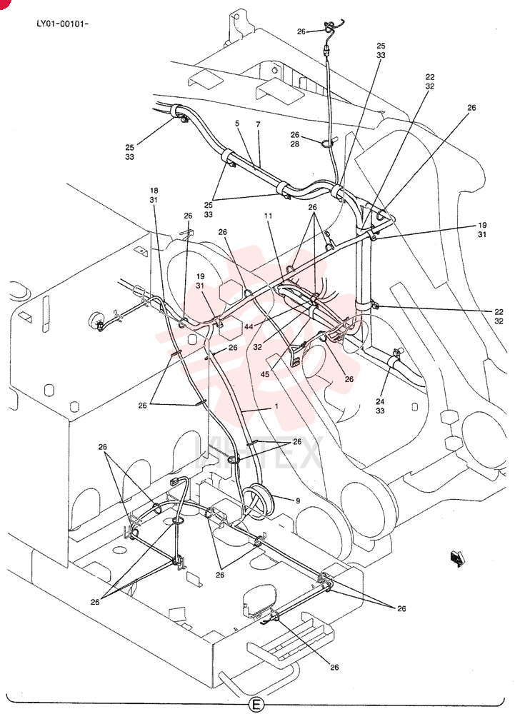 WIRE HARNESS LV13E01032P1 (3)